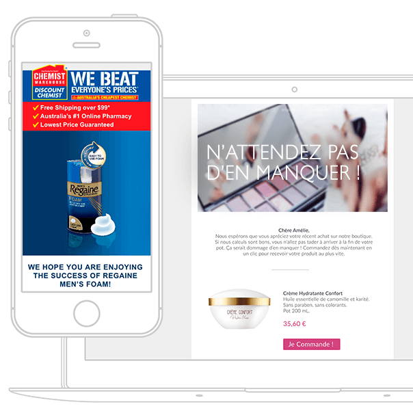 Renouvellement d'achat en 1 clic