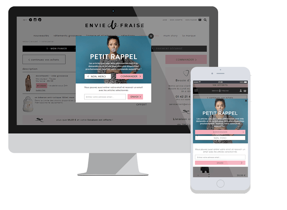 Remarketing On-Site - Envie de Fraise wwd-osr